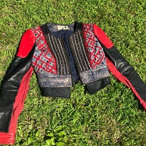 Soldout RARE BCBG Miss Motojacket